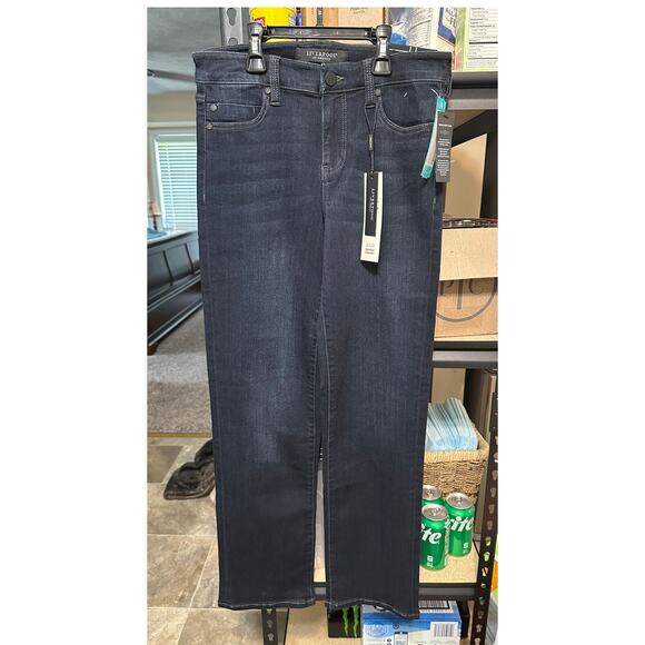 Liverpool Los Angeles ECO Kennedy Straight Demin Indigo 4P - Picture 1 of 8
